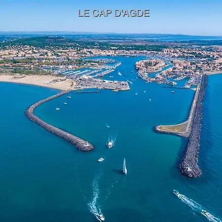 Amouvera C14, T2 Vue Mer, Piscine, Clim, Parking Agde